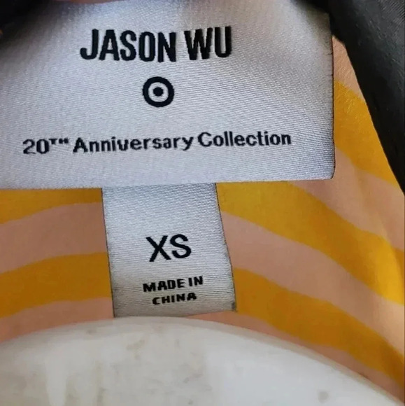 Jason Wu for Target Striped Button Down Pleated Details Shift Dress(XS) - Picture 11 of 12